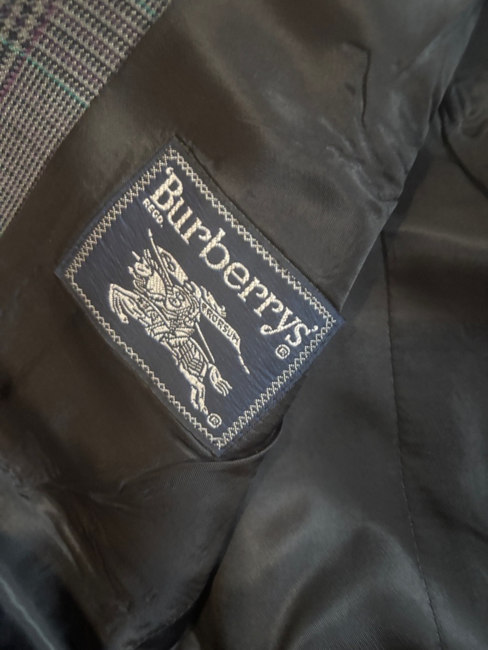Burberry Plaid Oversized Blazer - Picture 3 of 3
